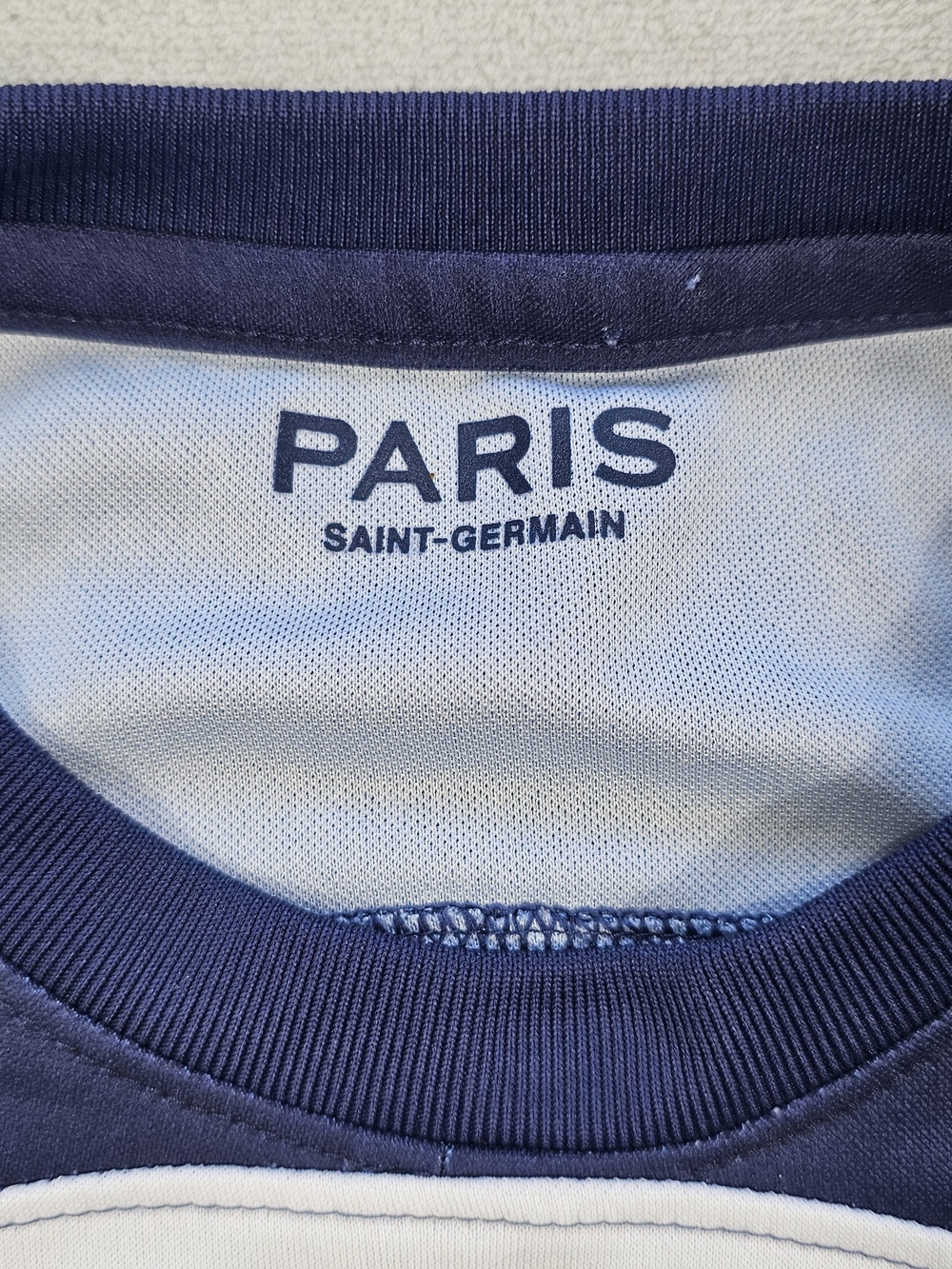 Nike Dri-FIT Paris Saint-Germain PSG Soccer Jersey Youth Medium Blue Red White - Picture 2 of 7